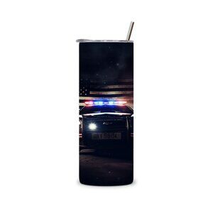 Cop Car Tumbler